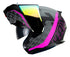 Casco Abatible Hax Amatista Wind rosado